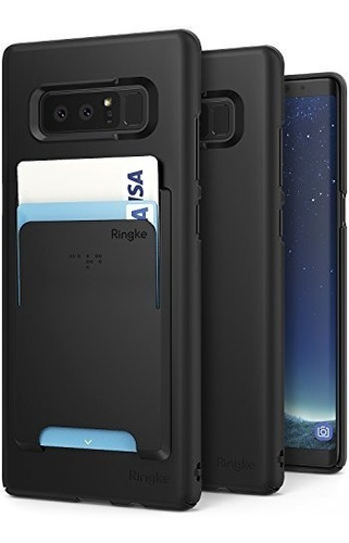 Funda Tipo Billetera Ringke Para Galaxy Note 8, Delgada