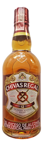 Whisky Chivas Regal 12 Años 700 - mL a $179