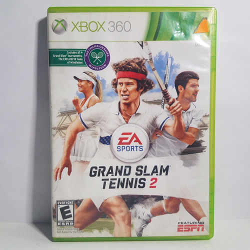 Juego Xbox 360 Grand Slam Tennis 2 - Fisico