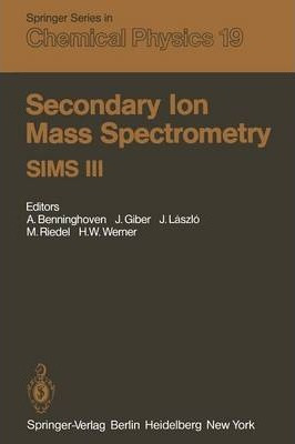 Libro Secondary Ion Mass Spectrometry Sims Iii : Proceedi...