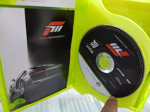 Jogo Forza Motorsport 3 - Xbox 360 - Mídia Física - Original