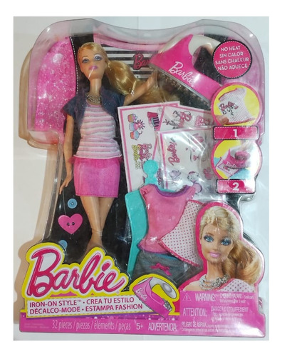 Barbie Crea Tu Estilo Estampas Nueva 