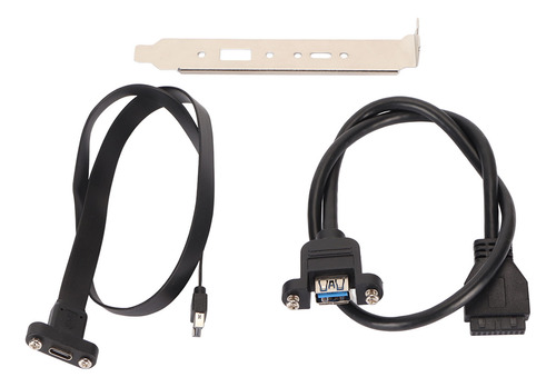 Cabo Usb 3.2 Tipo C Do Painel Frontal E Para Plugue De 1,6 P