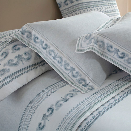 Jogo De Cama King Buddemeyer Mykonos Estampado 4 Peças