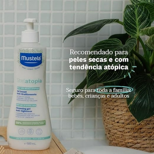 Kit Com 2 Gel Lavante Stelatopia 500ml - Mustela