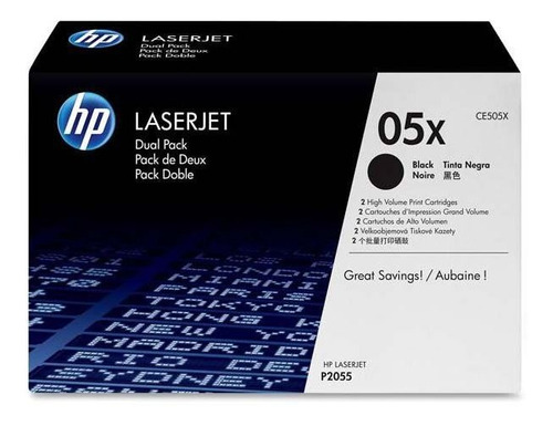 Doble Recarga Toner Hp 05x Ce505x Laserjet 1320, 2035, P2066