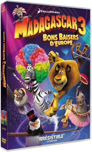 Dvd Madagascar 3