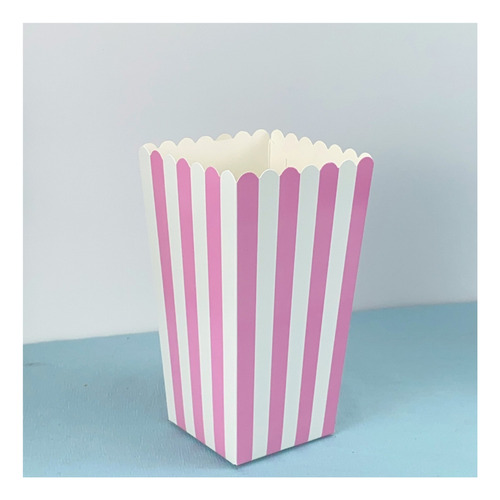 Cubo De Cartón For Palomitas De Maíz De 25 Piezas Con Bolsa