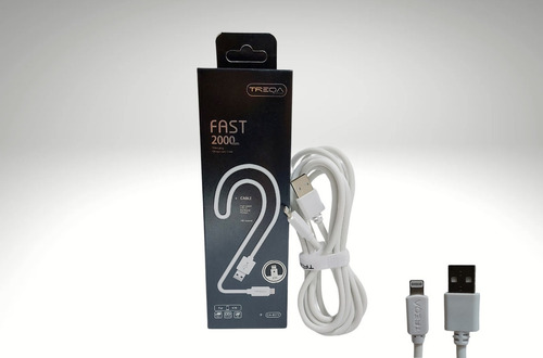 Cable Cargador Compatible IOS Alta Calidad Fast Charge 2m USB 3.0 Treqa