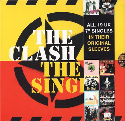 The Clash The Singles Box 19 Cds Importados Novos Confira !!