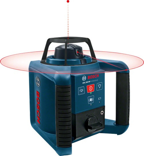 Imagem 1 de 1 de Nível Laser Rotativo Bosch Grl 250 Hv Maquifer