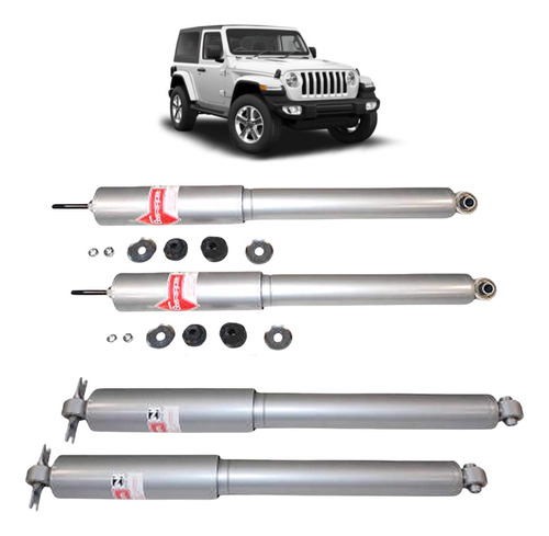 Jogo De Amortecedor Jeep Wrangler 3.8 Sport Aut. 2p 09/11