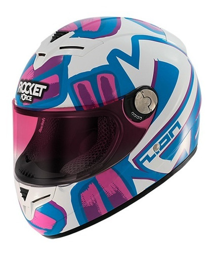 Casco Moto Mujer Rocket Force S09-zion Mix Cert.