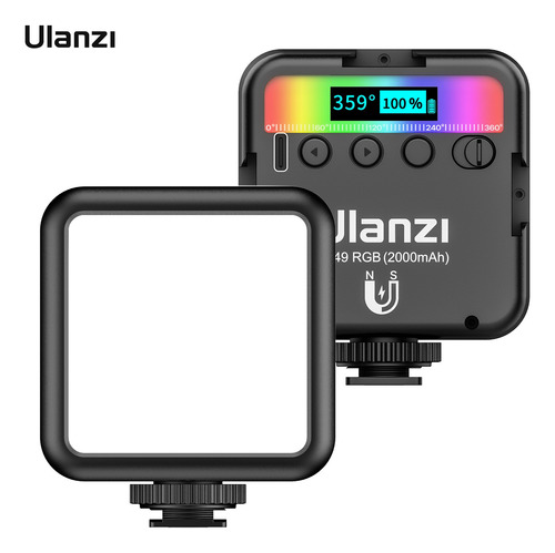 Ulanzi Vl49 Rv - Luz Led De Vídeo De Bolsillo Para Fotografí