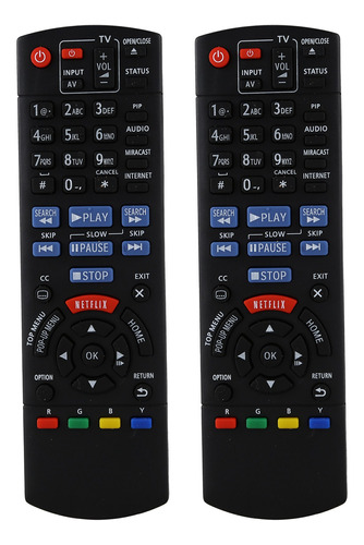 2 Para Reproductor Panasonic Dmp-bd75 Dmp-bd755, Reproductor