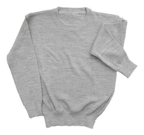 Sweater Pullover T Basic Tejido De Lana Unisex