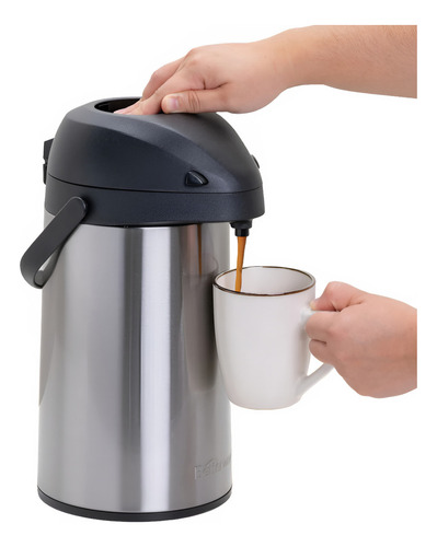 Termo Grande Doble Pared Café Caliente Agua Fría 2.2 Litros