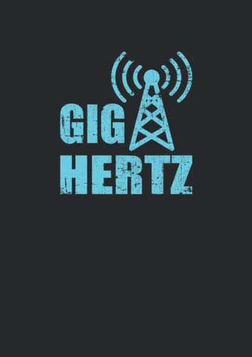 Radioaficionado Giga Hertz: Cuaderno Punteado Din A4 -21x29