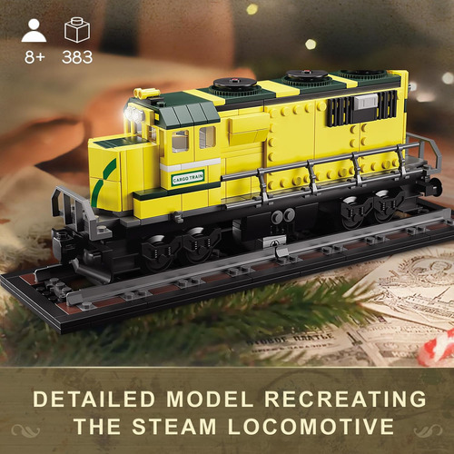 Kazi Juego De Juguetes De Construcción De Tren De Vapor, Mod