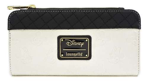 Cartera Loungefly X Con Cabezas Grabadas De Minnie Y Mickey