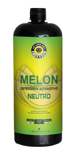 Shampoo Automotivo Neutro 1:400 Melon Easytech 1,5 Litro