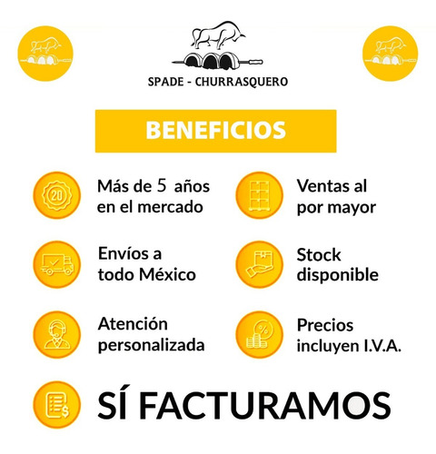 Parrilla Espada Para Asador De 5 Espadas- Spade Churrasquero