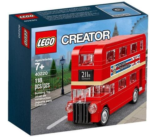 Autobús Londinense De Dos Pisos Lego Creator 40220