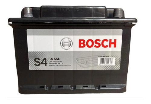 Imagen 1 de 1 de Bateria Suran 2018 Nafta Gnc Bosch S4 55d 12v 50ah