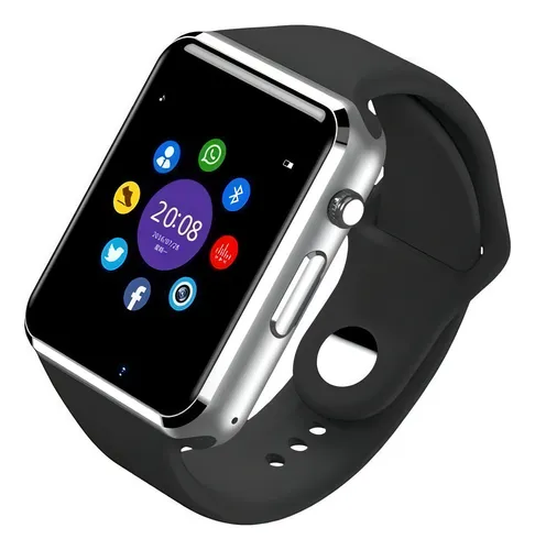 Chip de cámara Bluetooth Relogio Smartwatch A1, música, Whatsapp
