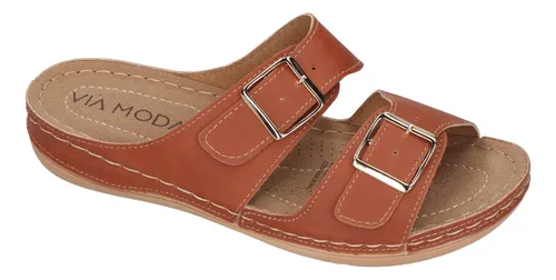Sandalia Via Moda Pluton Dama Cuotas sin inter s