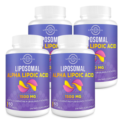Acido Alfa Liposomal Lipoico 1500 Mg - Con Acetil-l-carnitin