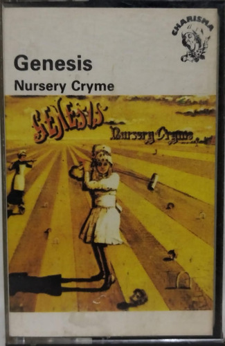 Genesis  Nursery Cryme Cassete Made In England 1971