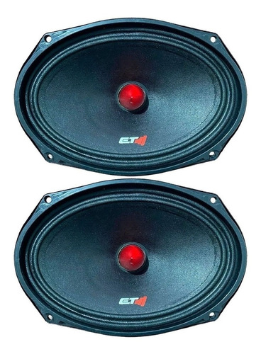 2 Alto Falante Etm Emb 6x9 Polegadas 200w 4 Ohms Som