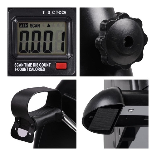 Lcd Pantalla Aw Pedal Ejercitador Mini Ciclo De Ejercicio Fí