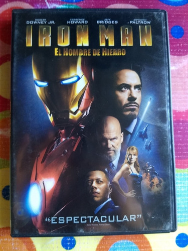 Dvd Iron Man Robert Downey Jr
