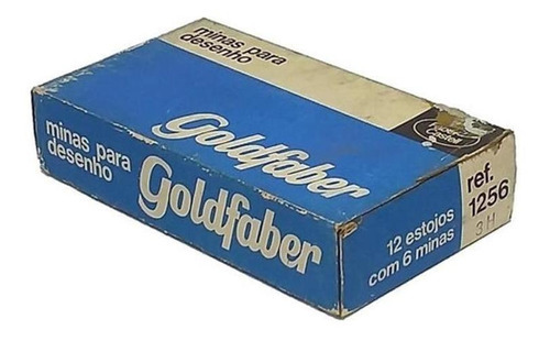 Grafite Goldfaber 1256 - Estojo Com 6 Minas 2.0mm 3h