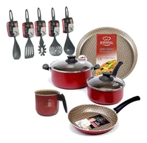 Comprar Batería Cocina Teflón 12 Pzas. Jovifel Rivoli Set Utensilios