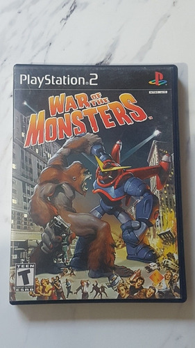 Wars Of The Monsters Ps2 Escaso De Ver Barato 