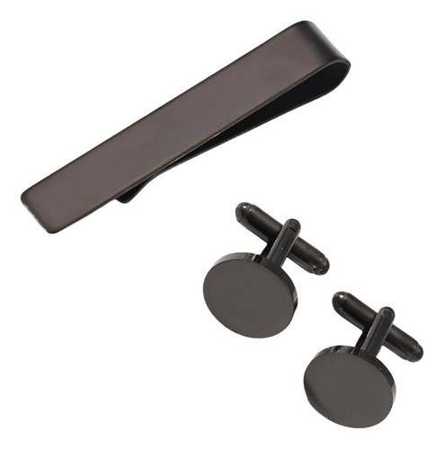 Set De Broches Y Gemelos Para Corbata (bk) Para Hombre, Idea