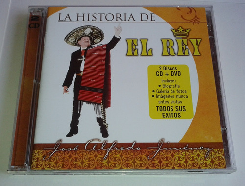 Jose Alfredo Jimenez La Historia De El Rey Cd Y Dvd