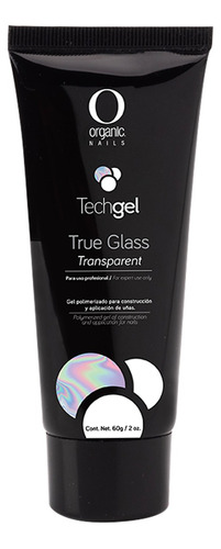 True Glass Gel Transparente Techgel  By Organic Nails 