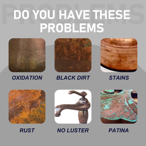 Limpiador De Cobre X, Eliminador De Manchas, Eliminador De Ó