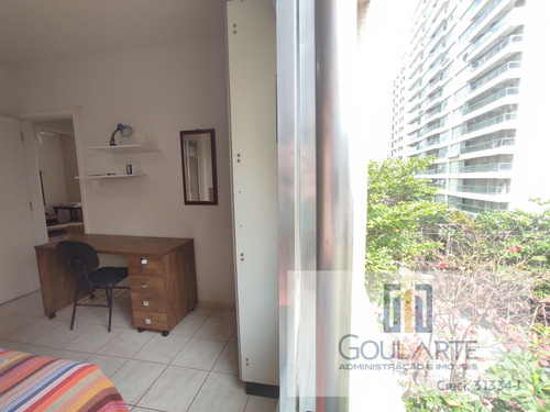 Imagem 22 de 30 de Apartamento Com 2 Dormitórios + Dormitório De Serviço À Apenas 300 Metros Do Mar Na Pitangueiras - Guarujá - 3341