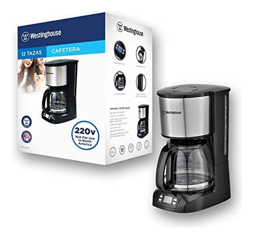 Cafetera Westinghouse De 220 Voltios 220v 240 Voltios Cafete