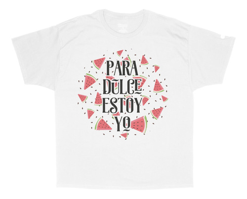 Remera Estampada Color Dtg Regalo Para Dulce Estoy Yo