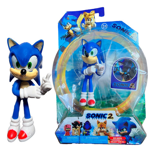 Muñeco Sonic ,knukles, Tails Goma En Blister