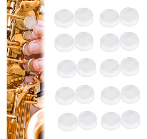20 Piezas Almohadillas De Válvula De Trombón Llave De Agua