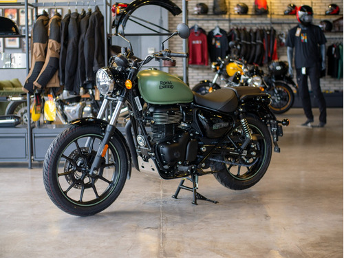 Meteor 350 Fireball Matt Green 1er Service Gratis