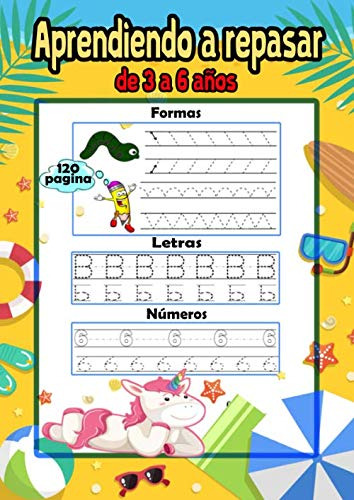 Aprendiendo A Repasar De 3 A 6 Años Formas Letras Numeros: L