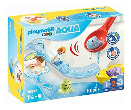 Playmobil 70637 1.2.3 Diversión En La Pesca Con Animales